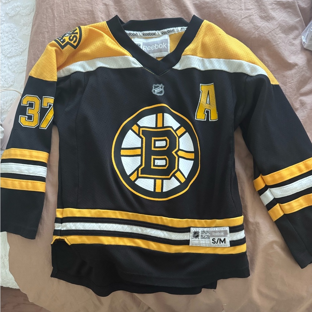 Reebok Kids Bruins  Bergeron Jersey